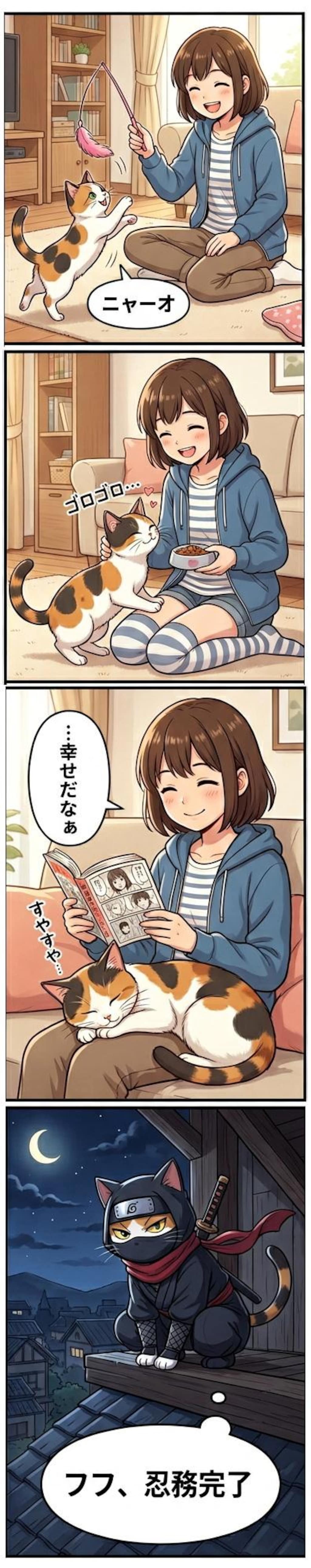 猫はかわいいのが仕事