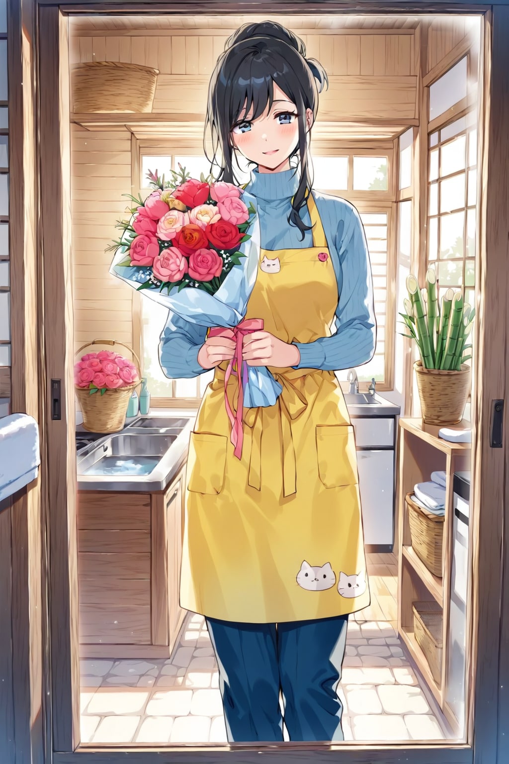 【企画：花を贈る】お母さんに感謝の花束を①