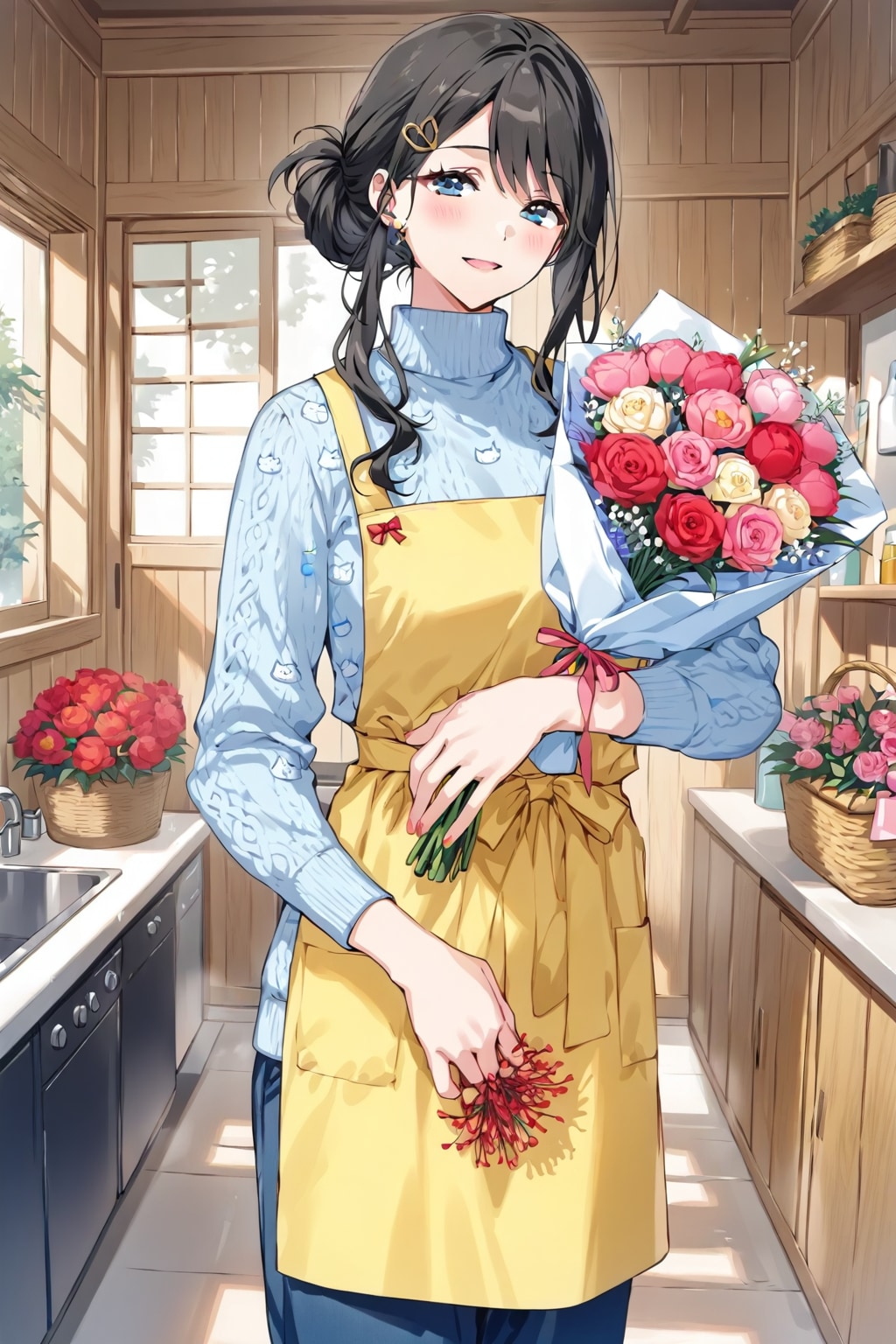 【企画：花を贈る】お母さんに感謝の花束を①
