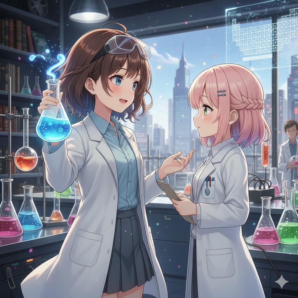 サイエンス少女 | の人気AIイラスト・グラビア