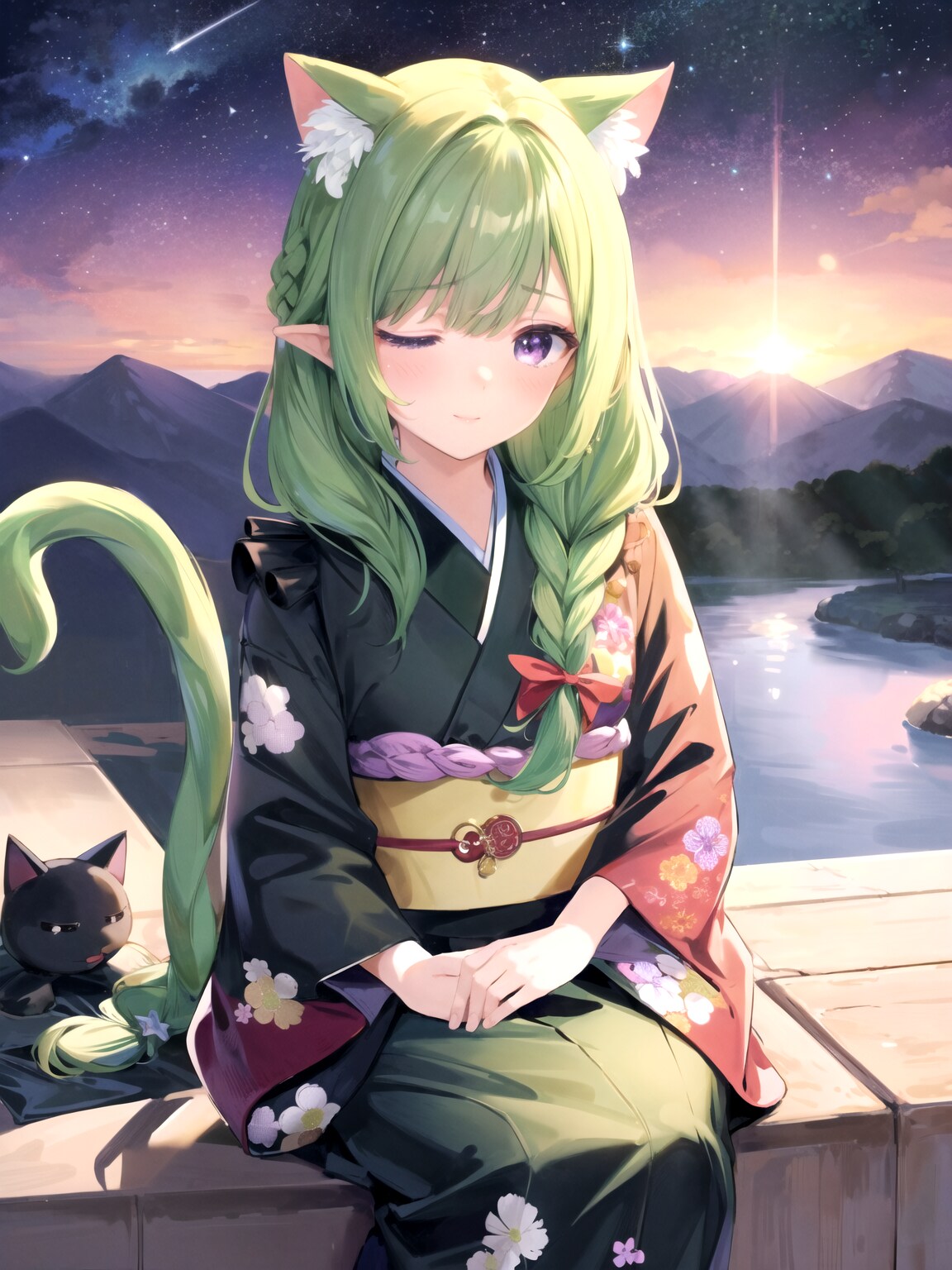 着物ねこちゃん