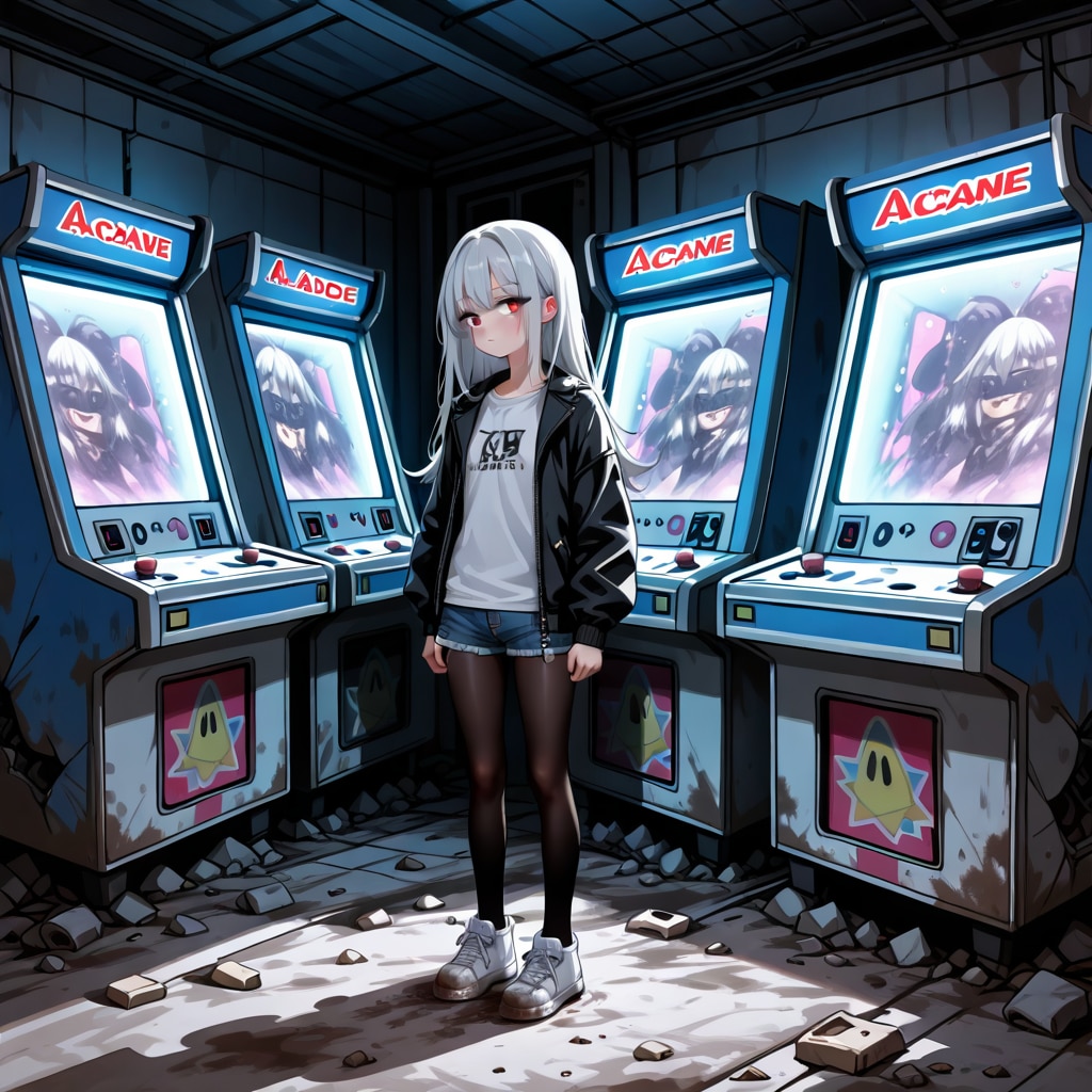 廃ゲーセンガール_2026/09/01 | の人気AIイラスト・グラビア