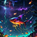 幻想的な魚 2枚目