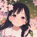 桜の木の下で 5枚目