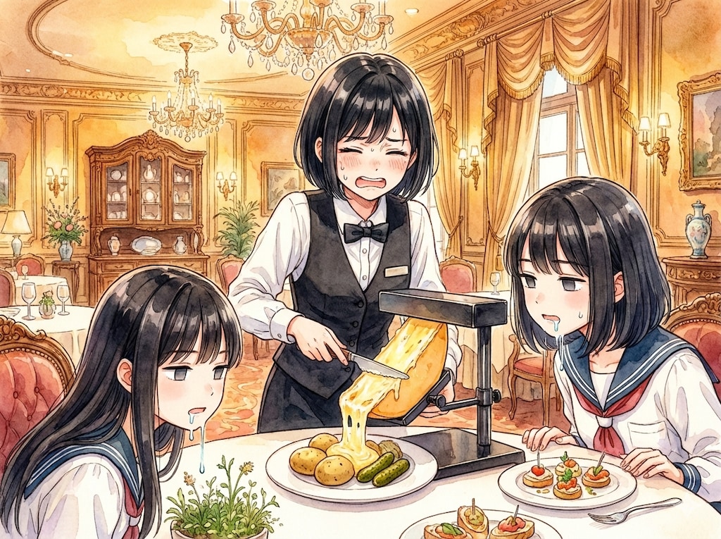 バイト先に押しかけて来たチーズな奴ら