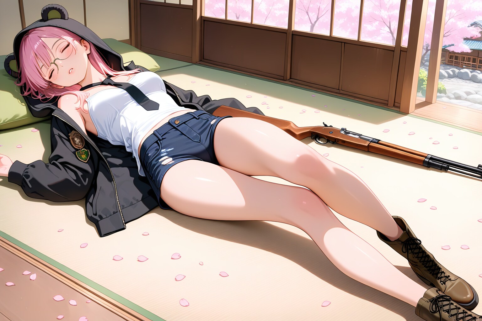 休憩時間のお昼寝のひととき