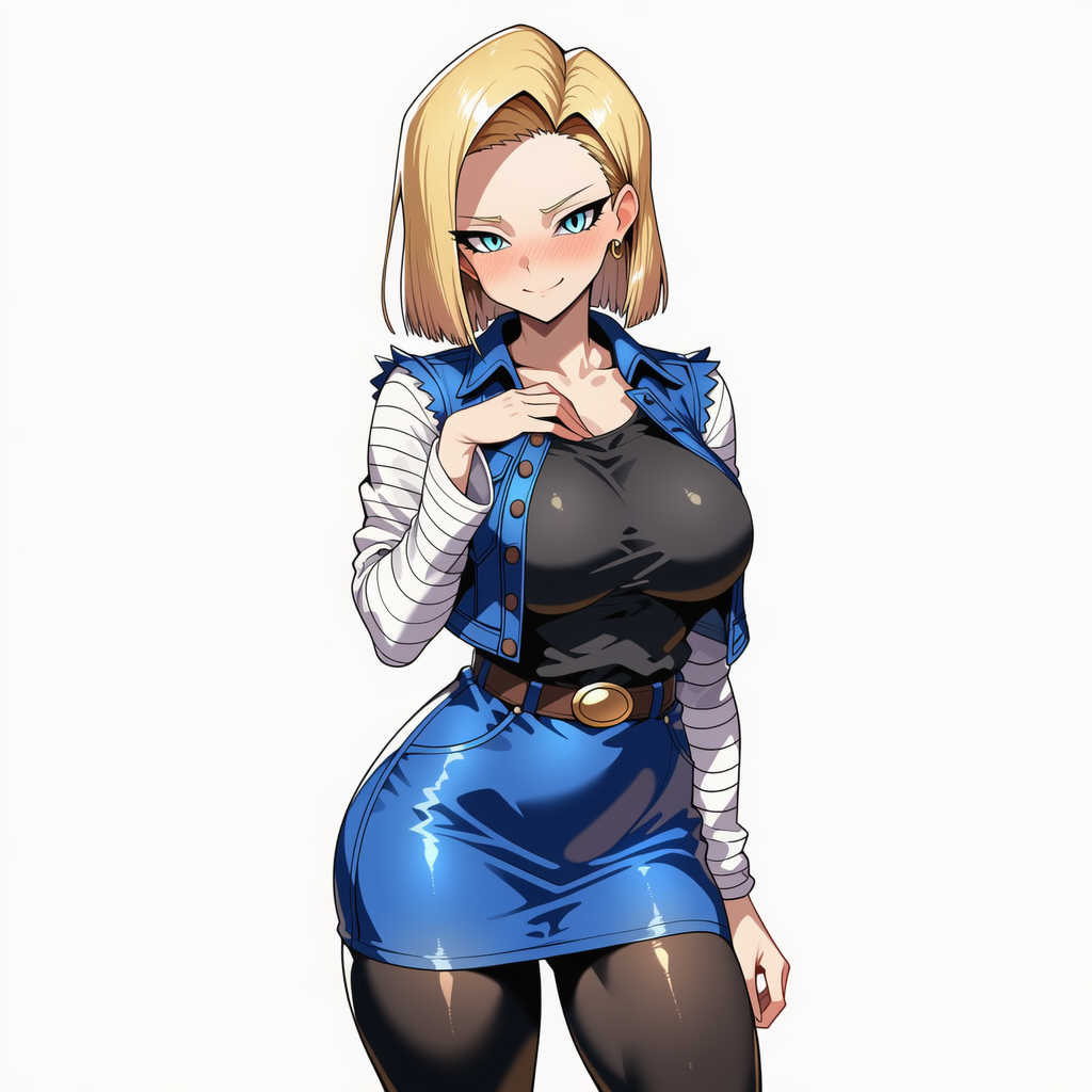 【リクエスト・ボツ絵含む】18号さんの立ちポーズを投稿しますの