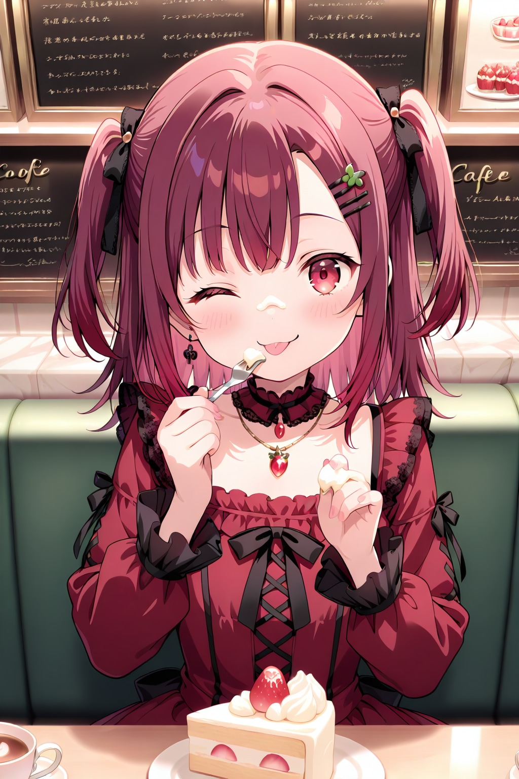 いちごちゃん🍓✨１４　２ | の人気AIイラスト・グラビア