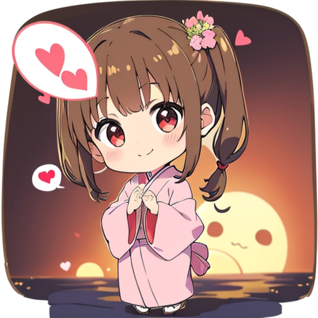 お祈りちびちゃん。