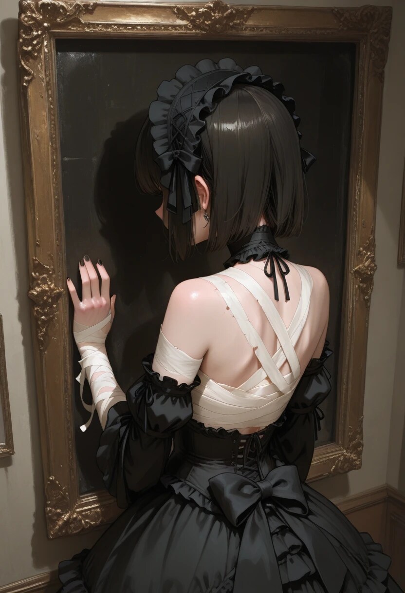 後ろ姿...