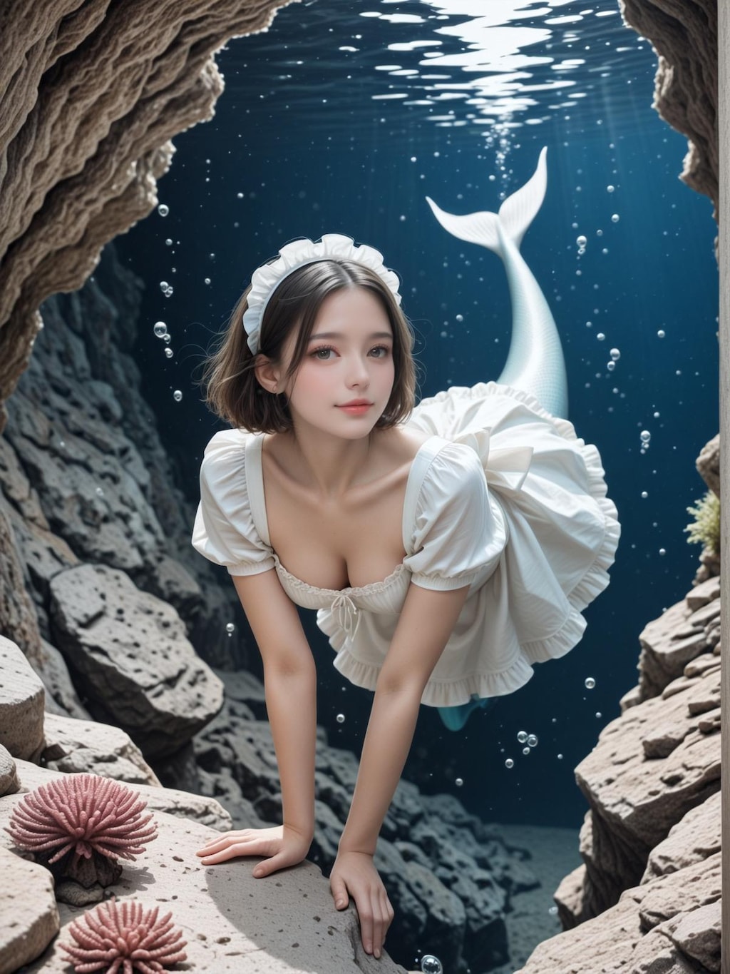 マァ、メイド生成してみました (SD-XL版)