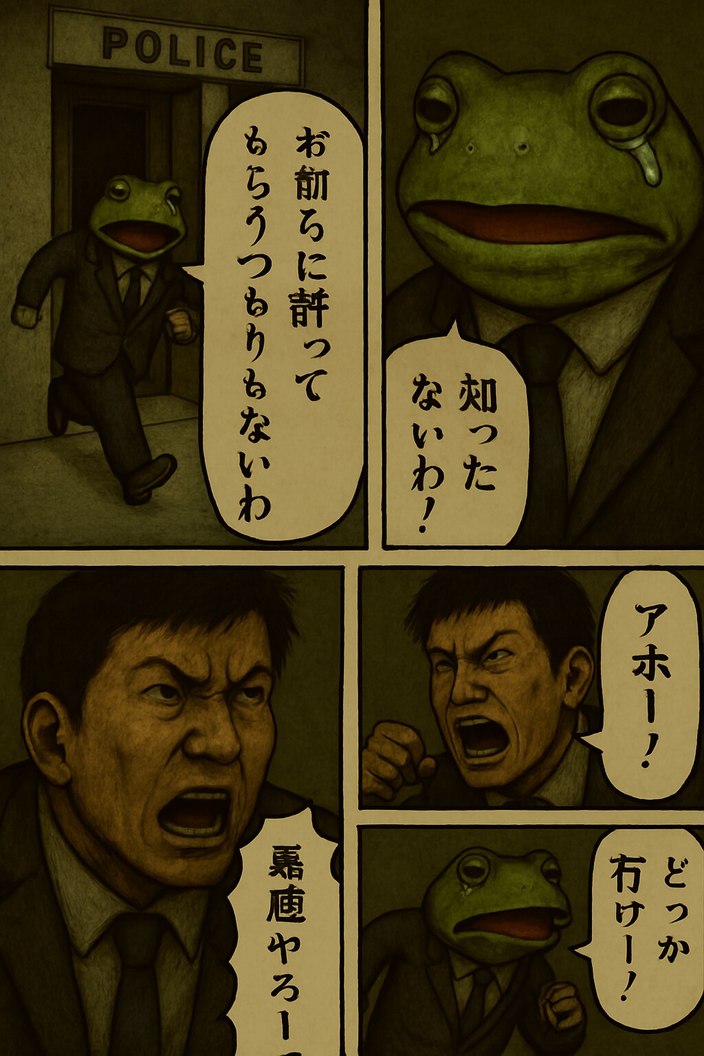 ハードボイルドでくにへかえそうとしたら