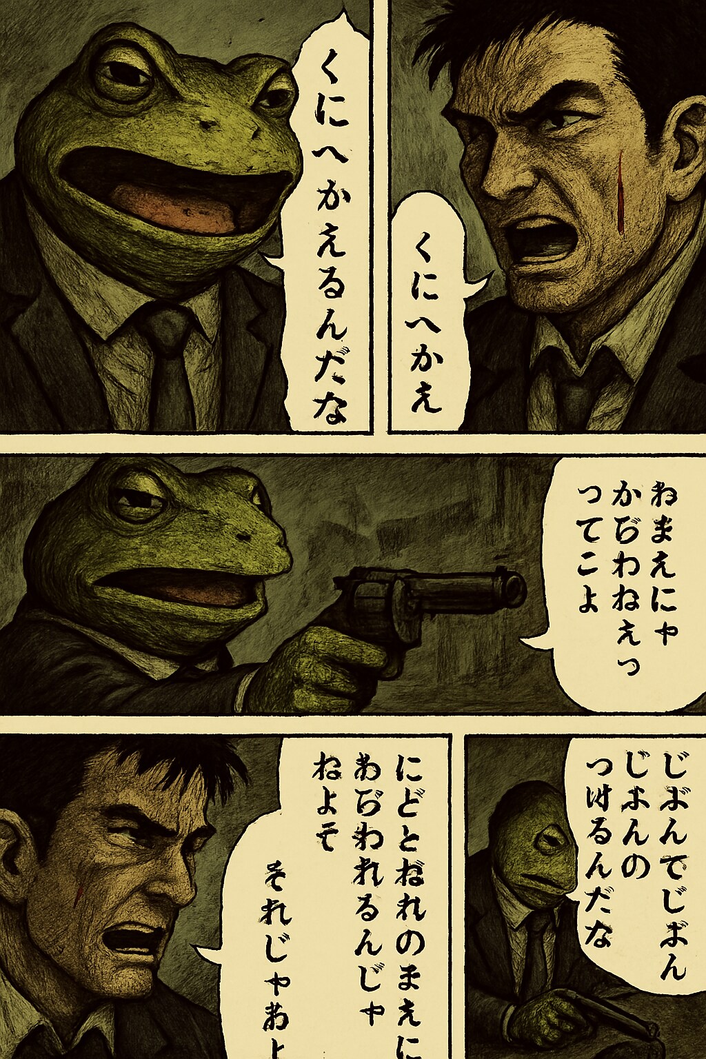 ハードボイルドでくにへかえそうとしたら