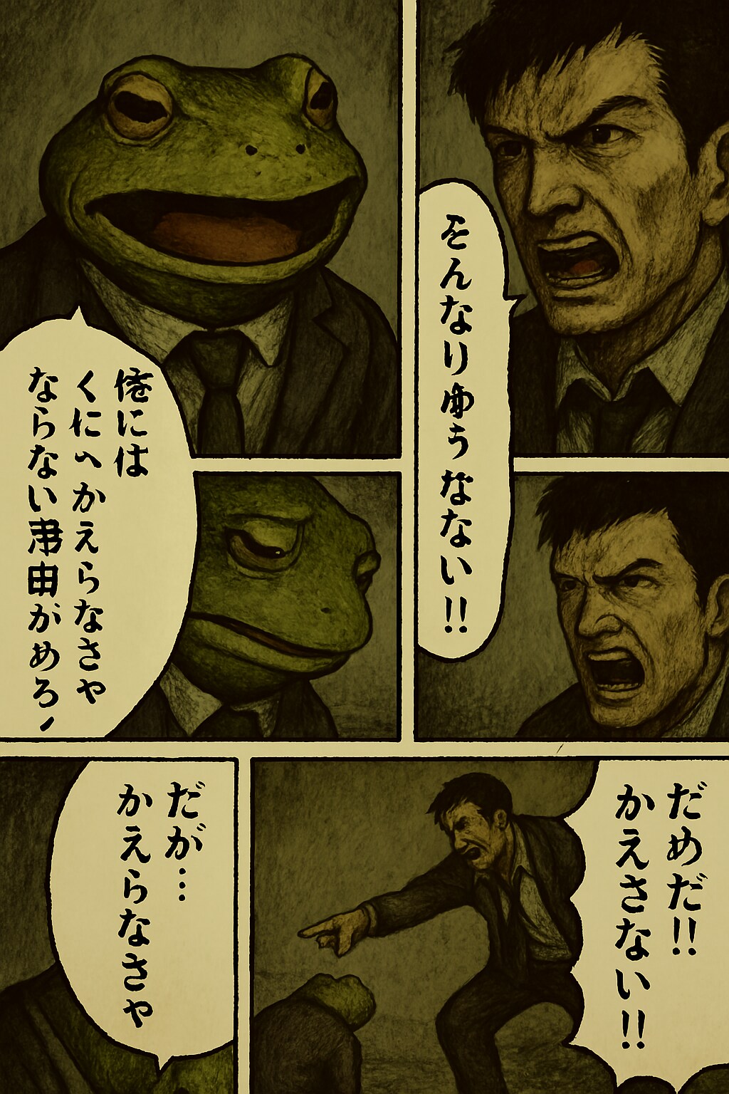 ハードボイルドでくにへかえそうとしたら