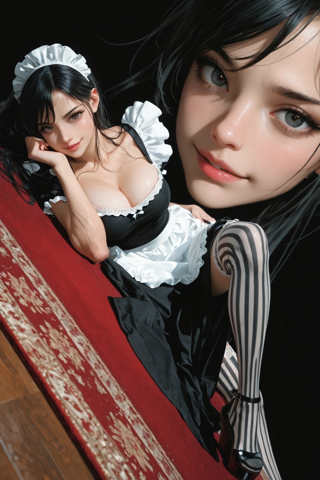 Beautiful Maid（うちのメイドがエロ過ぎる！「ご主人様 どこを見てるんですか？ダメですよ♪」）