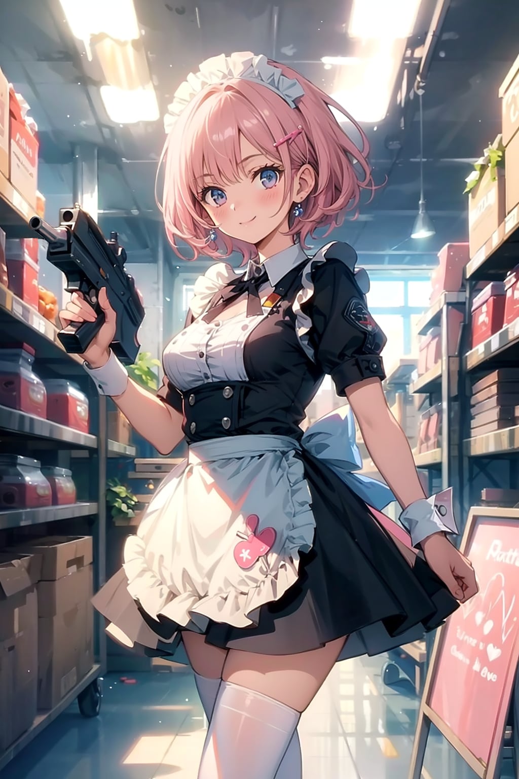 今日のミッションはお店の万引き防止です～💗