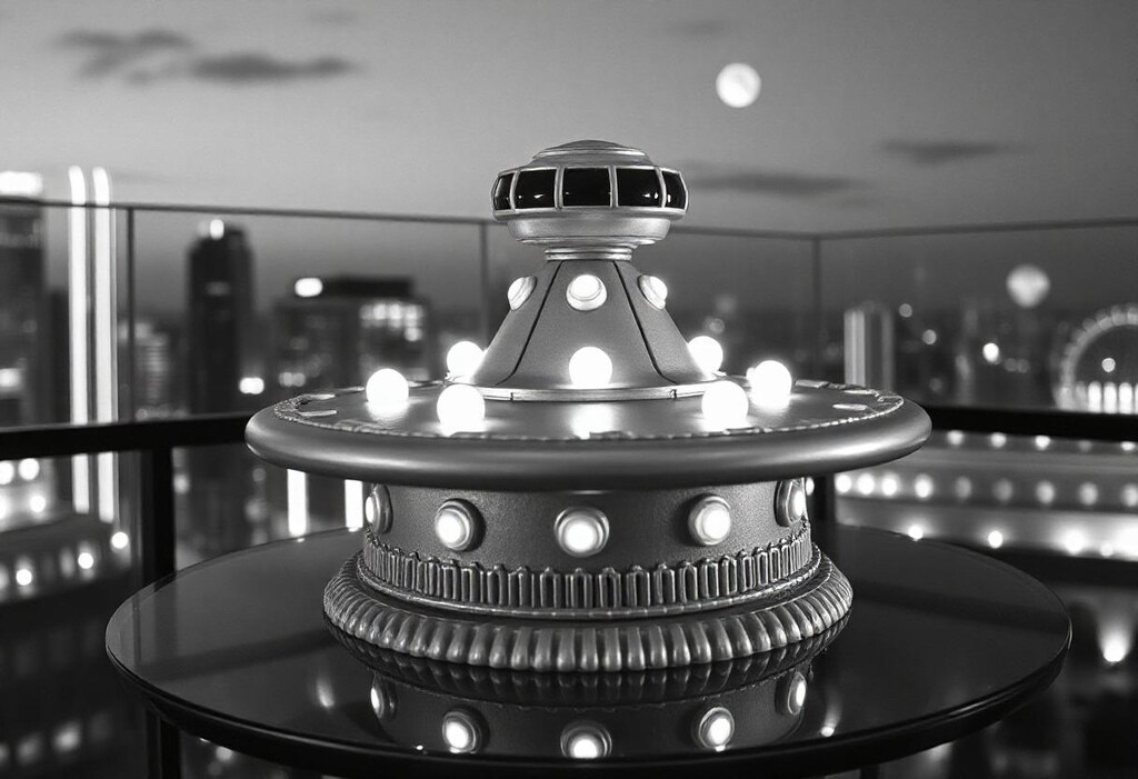 二枚目は金属のケーキ