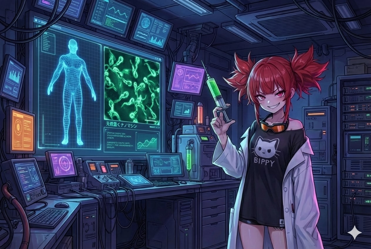 「これを投与すれば、キミもアタシの可愛い子猫ちゃんの仲間入りさ」 | の人気AIイラスト・グラビア