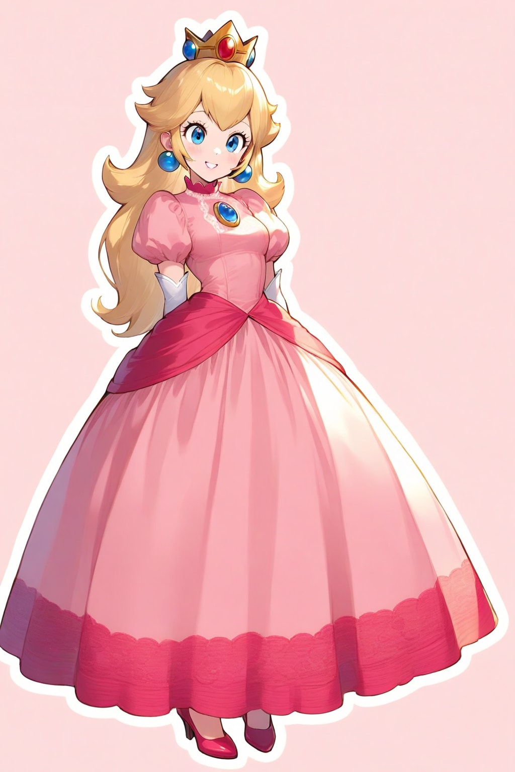 キノコ王国のお姫様