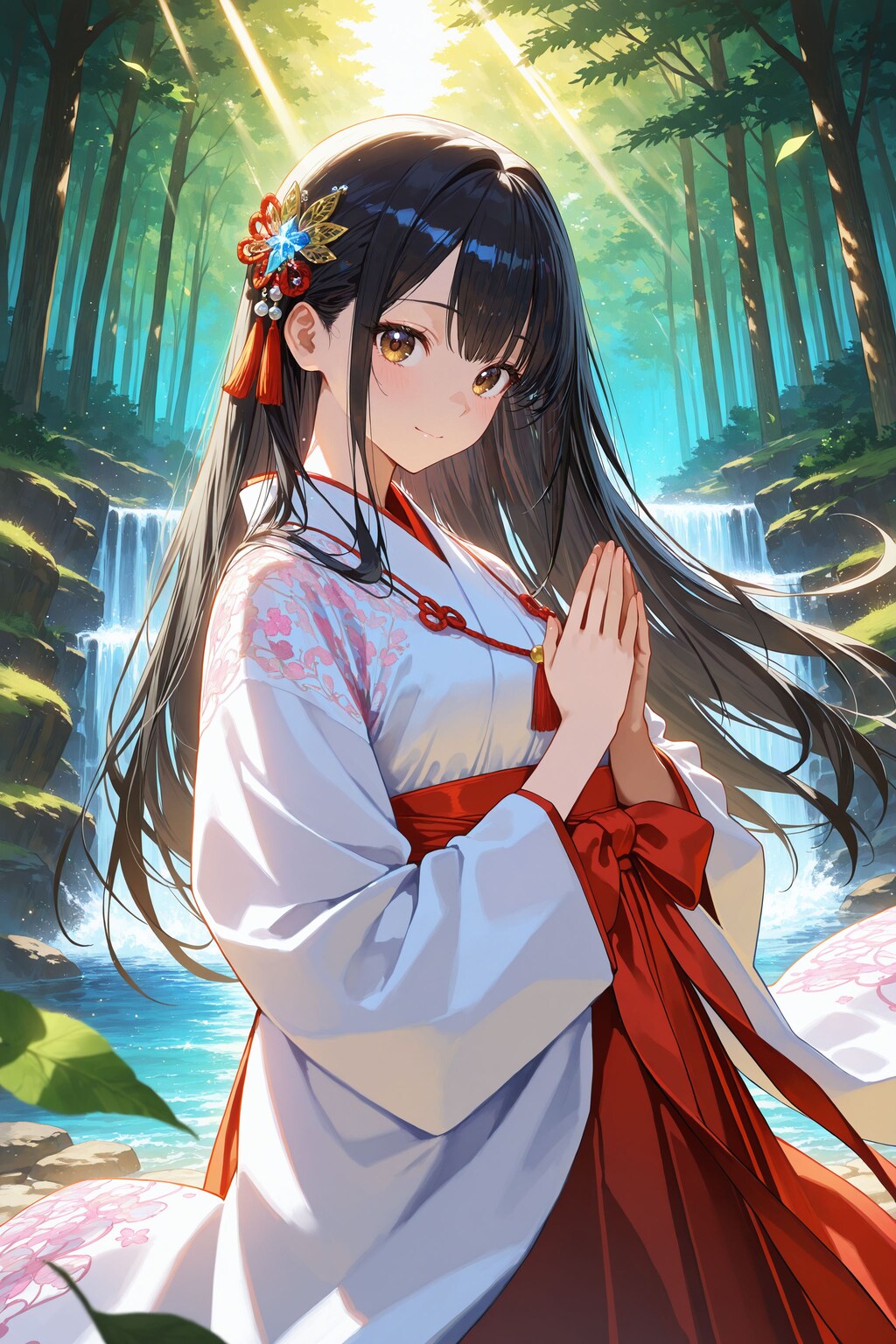 異世界神社の巫女さん（神楽さん）