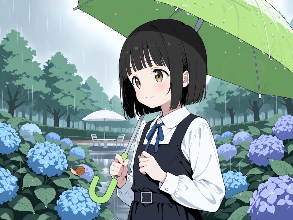 梅雨の季節は紫陽花の季節ですね