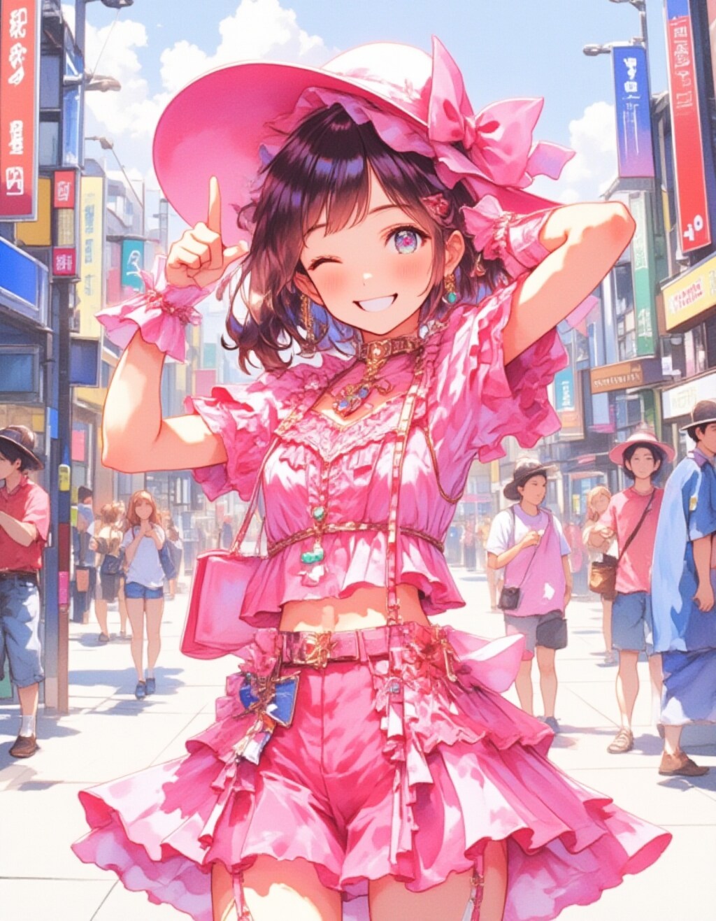 へそ出しフリフリちゃん