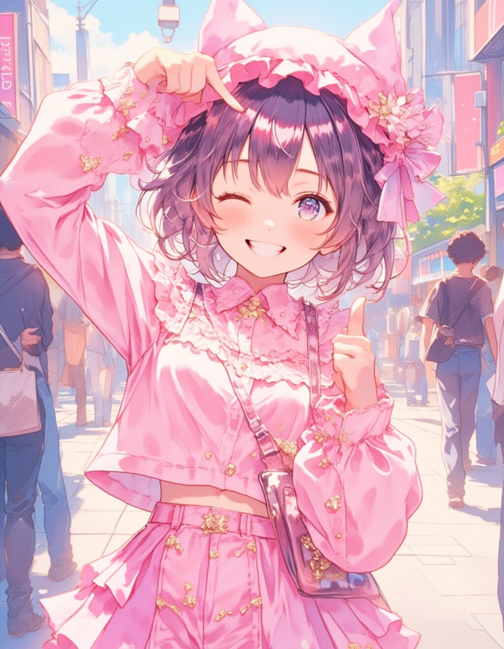 へそ出しフリフリちゃん