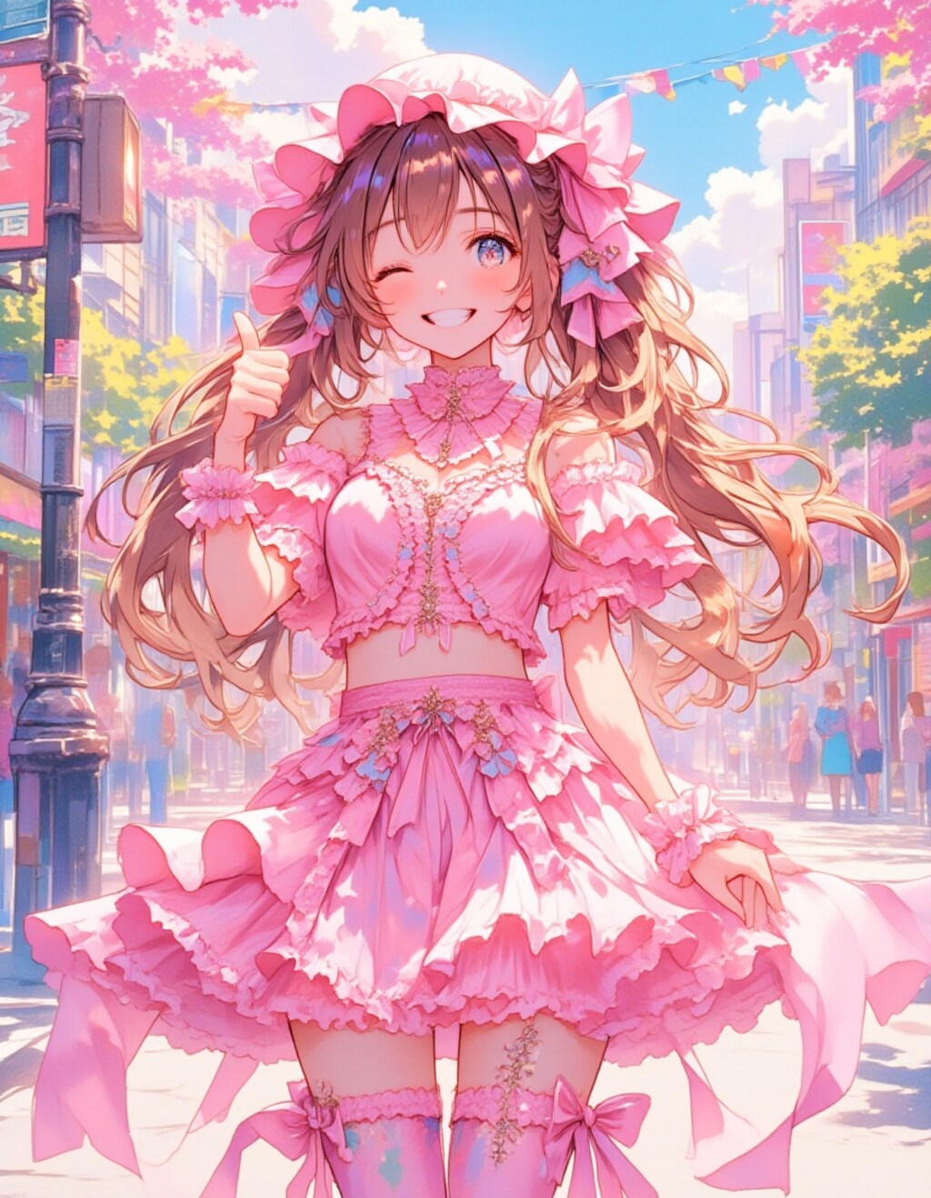 へそ出しフリフリちゃん