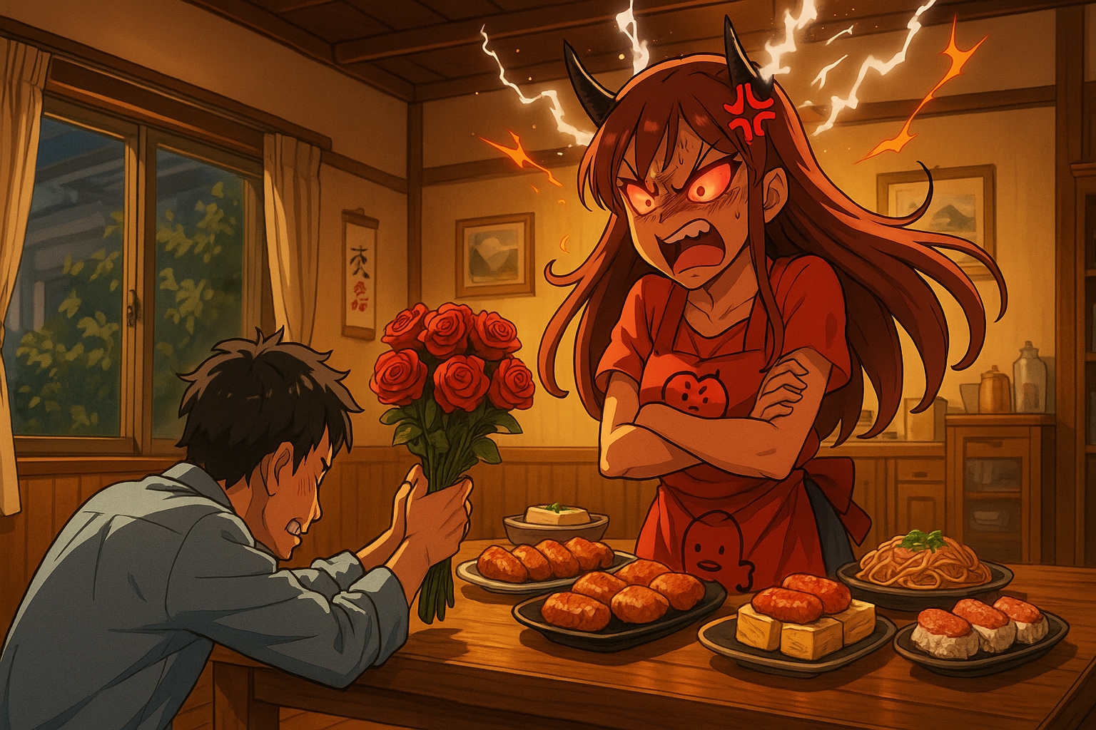 山の神の日＋明太子の日＋ダズンローズの日 | の人気AIイラスト・グラビア