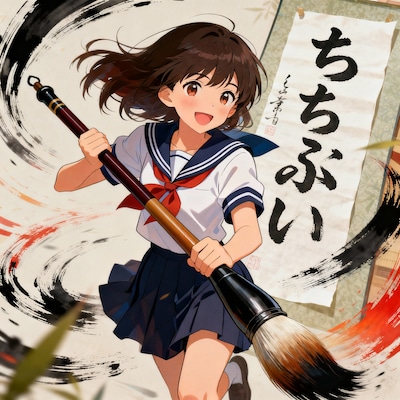 実装記念書き初め