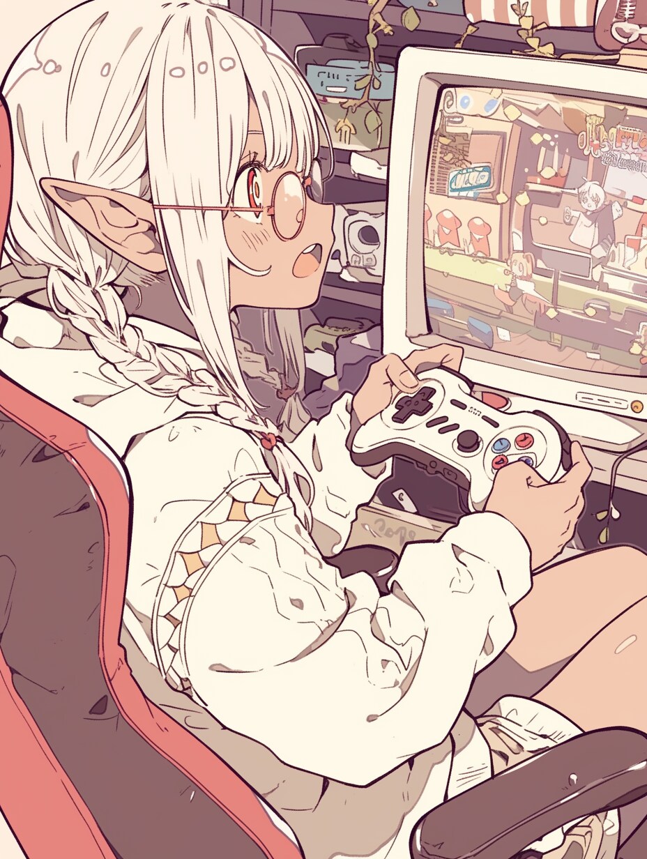 寝落ちする子 | の人気AIイラスト・グラビア