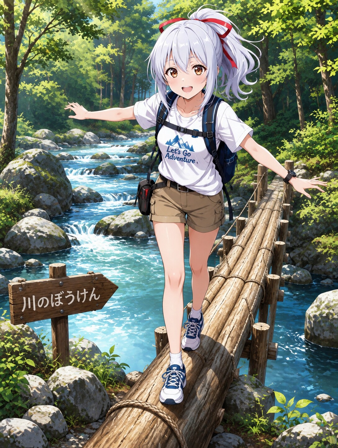 エル「よっ・・・・おっとっと・・・・危ない危ないっ」