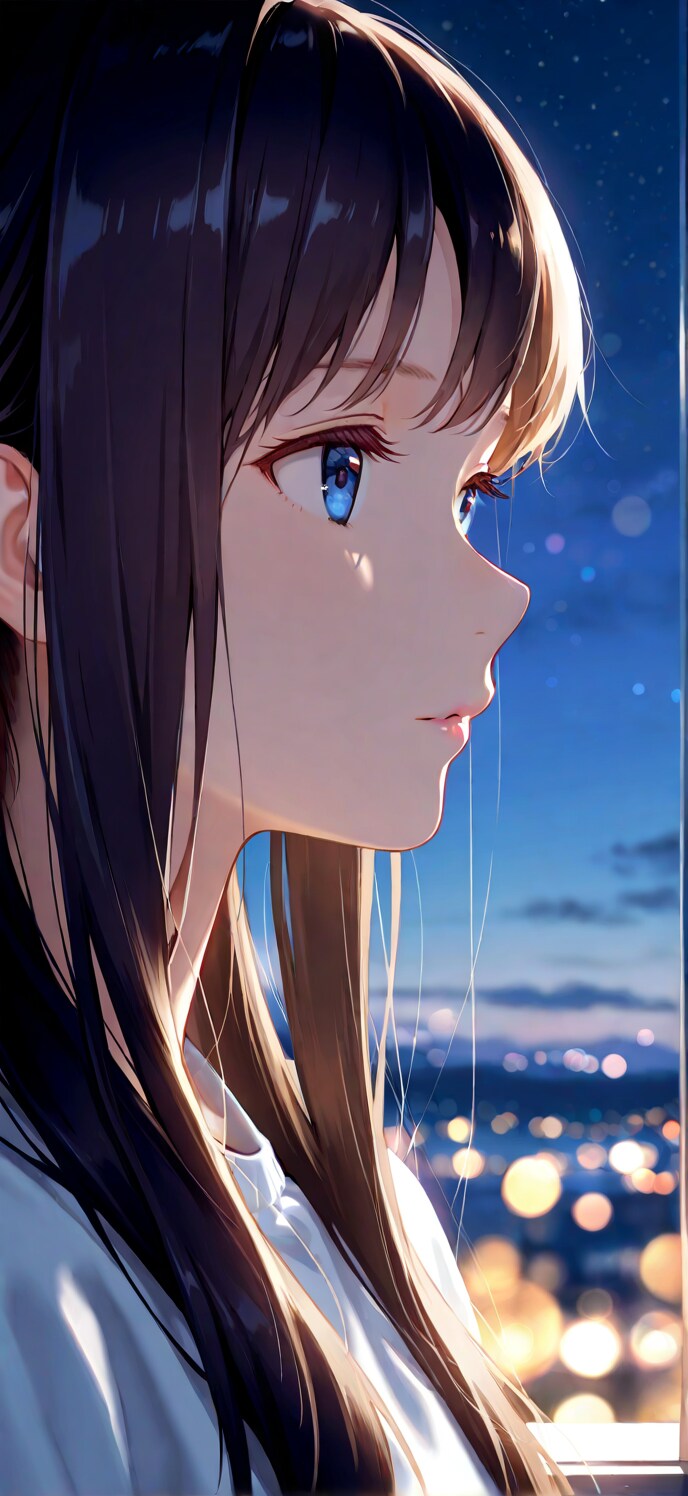 横顔
