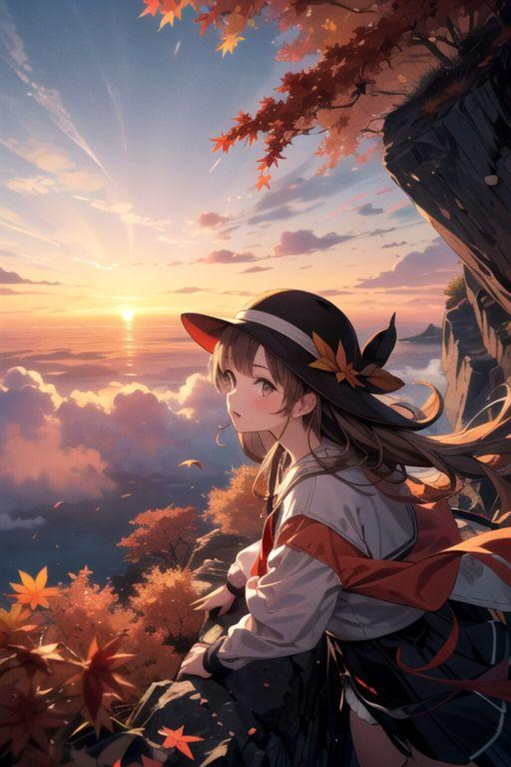紅葉と少女8