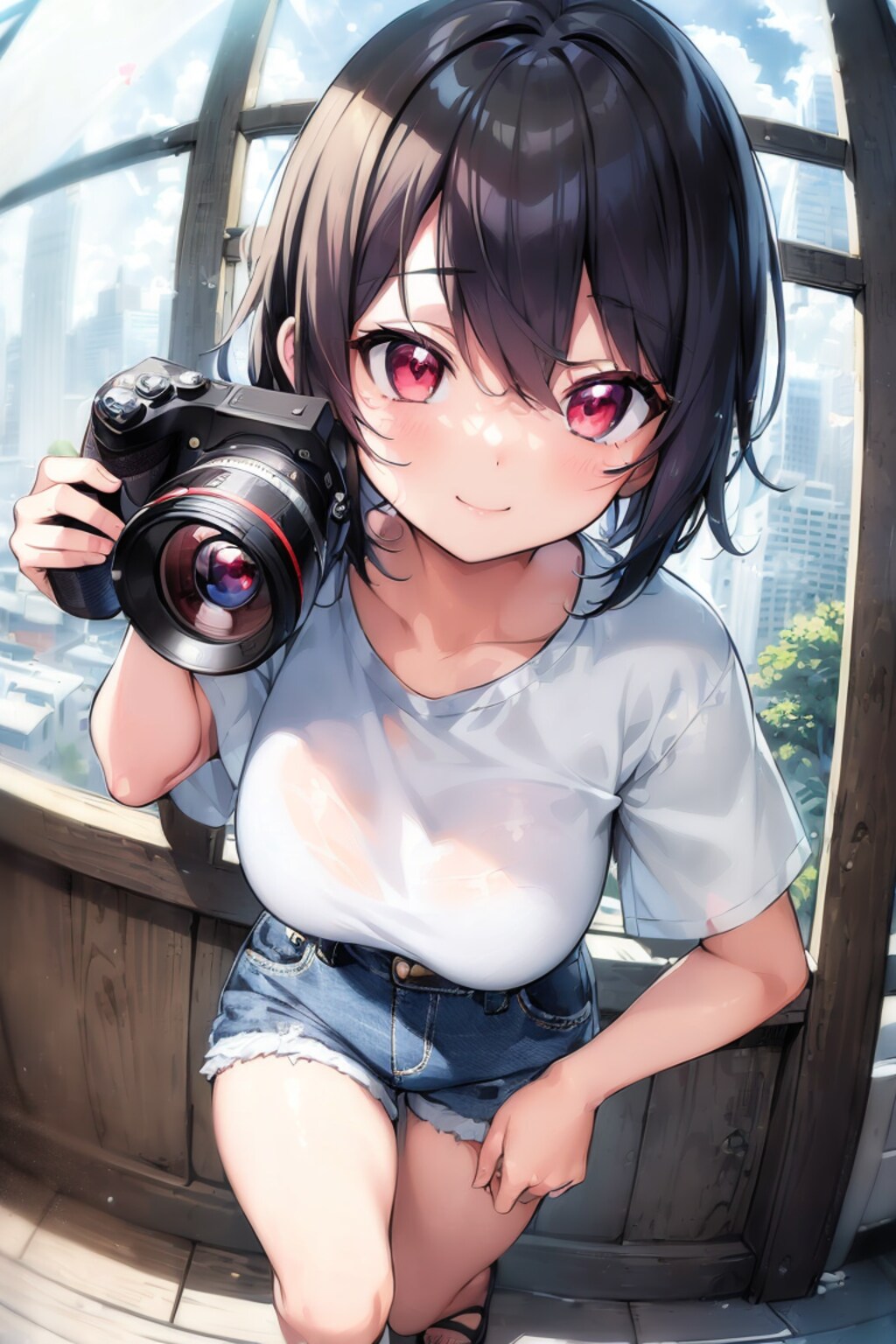 キミの写真、撮っていいかな…？