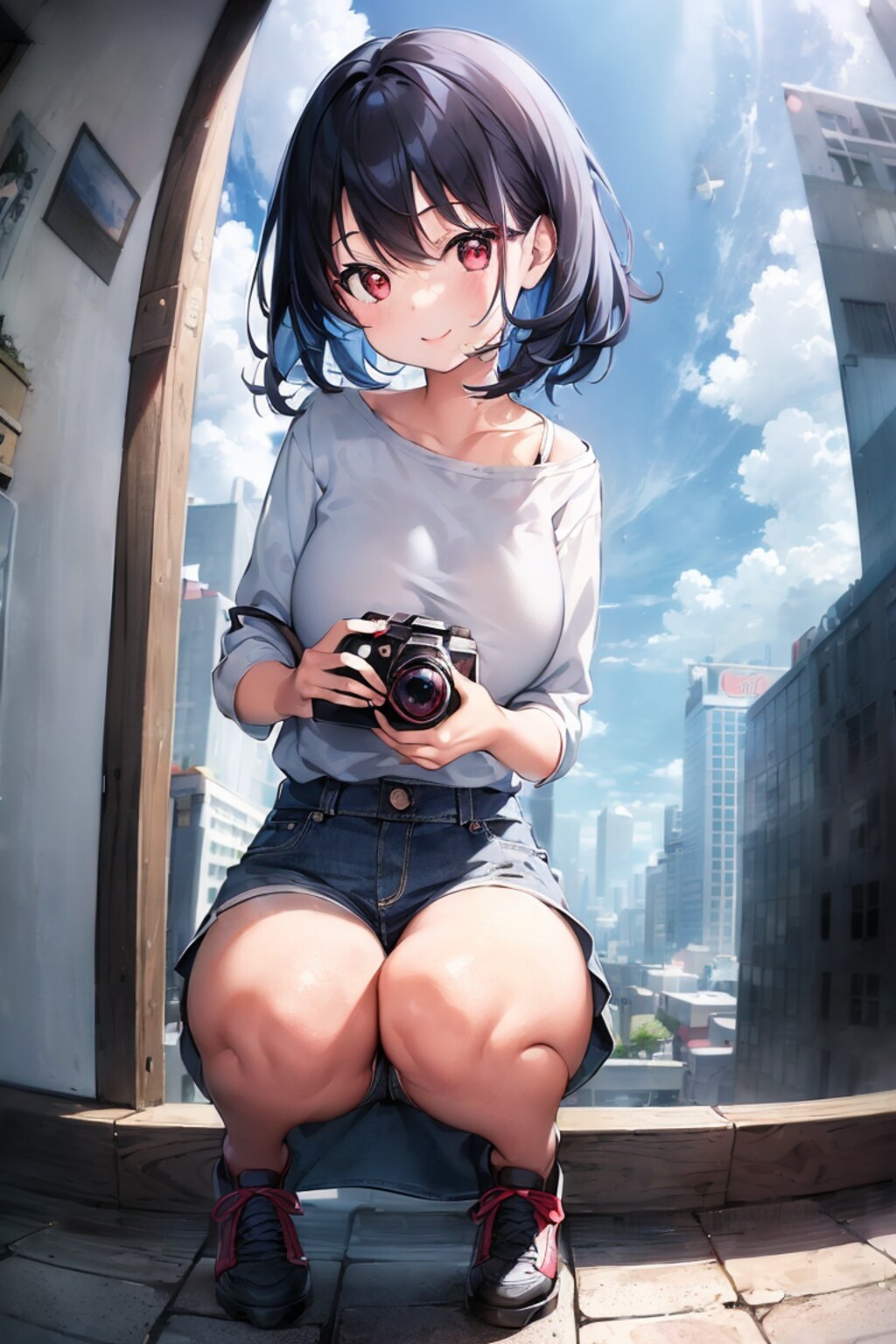 キミの写真、撮っていいかな…？