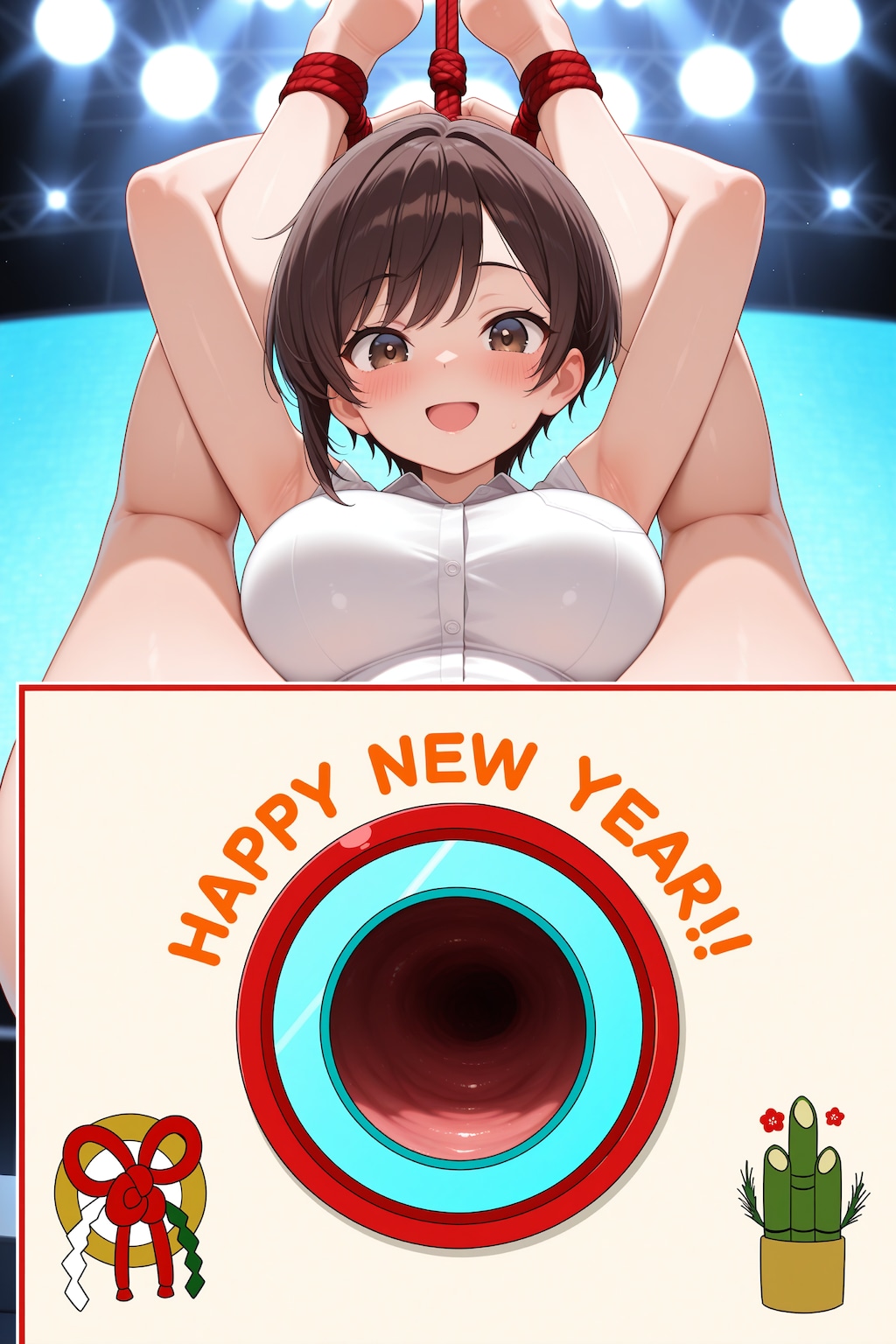 新年特番どちらの穴でショー　クイズ編