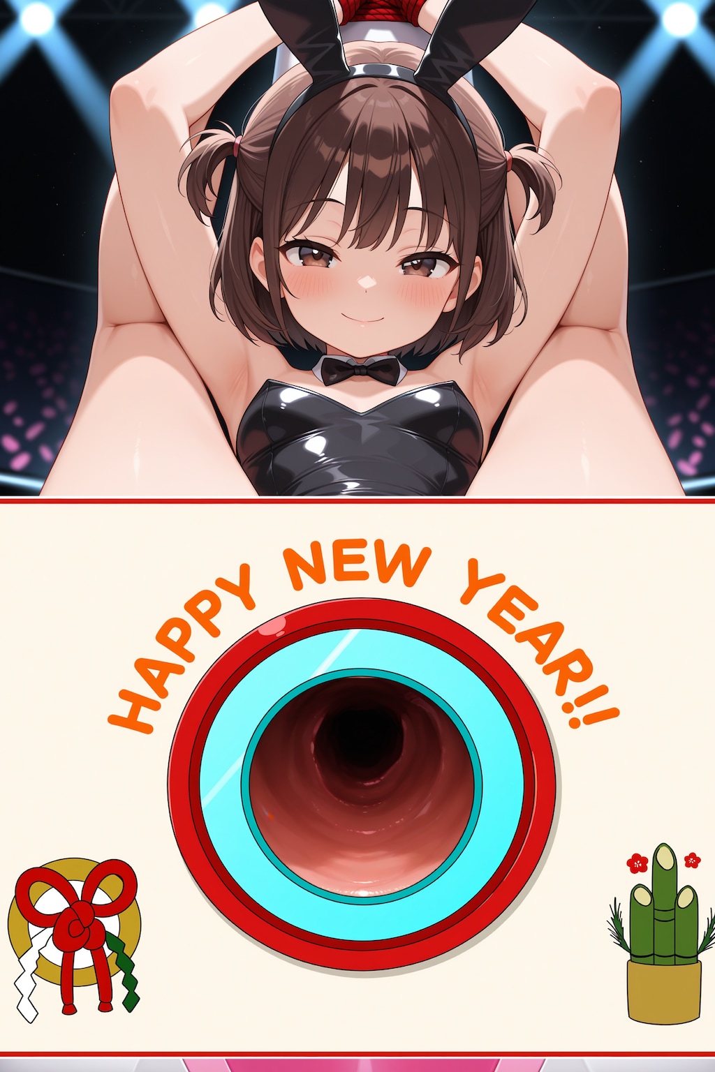 新年特番どちらの穴でショー　クイズ編
