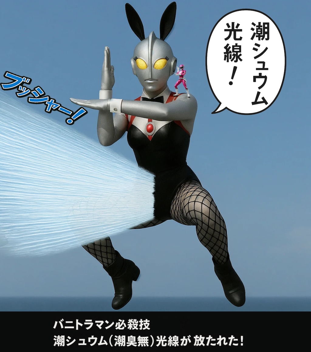 バニトラマン VS 電マロボ