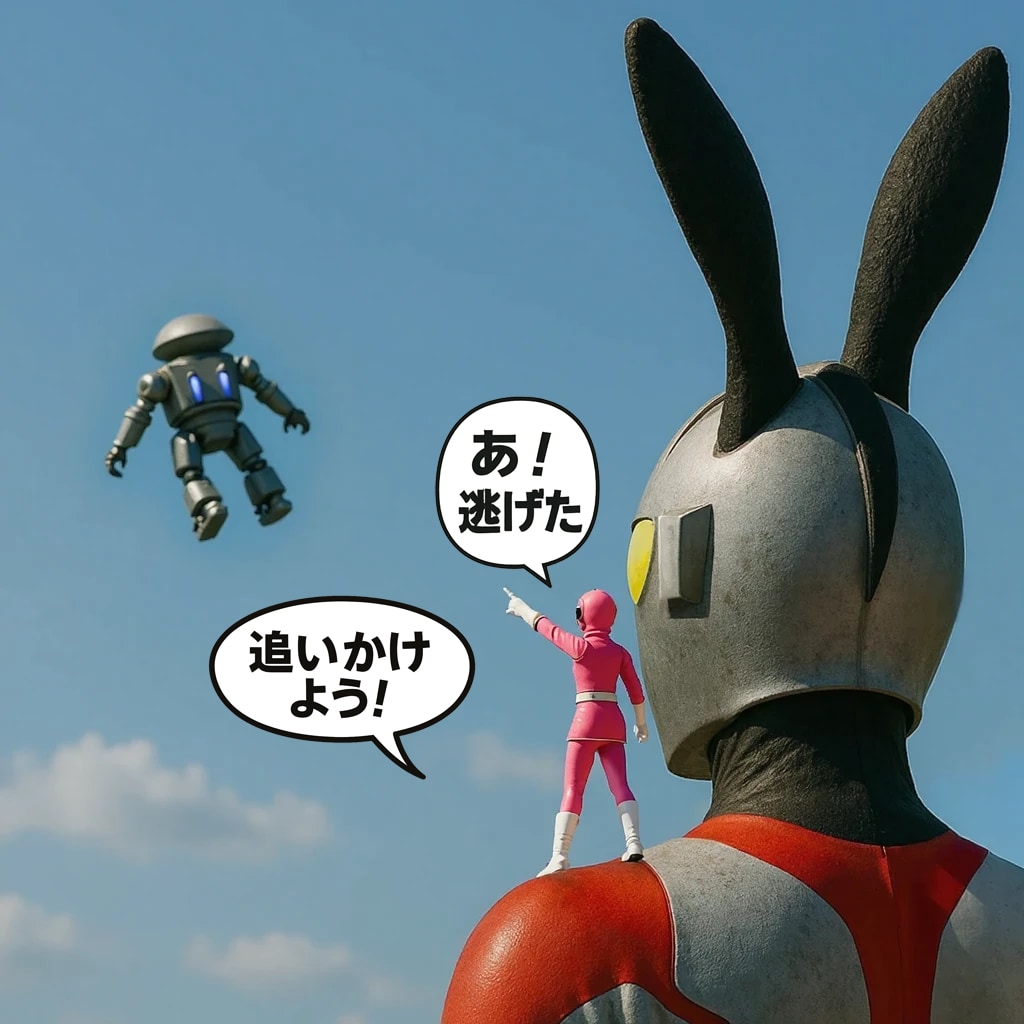 バニトラマン VS 電マロボ
