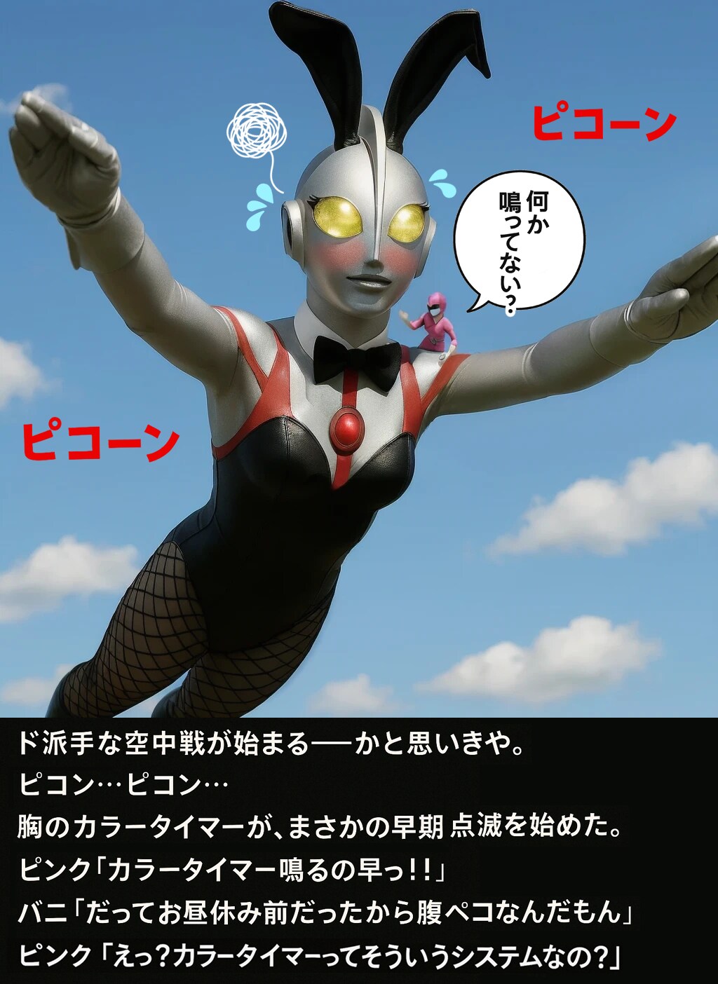 バニトラマン VS 電マロボ