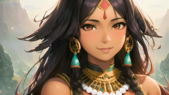 マヤの美人女性✨