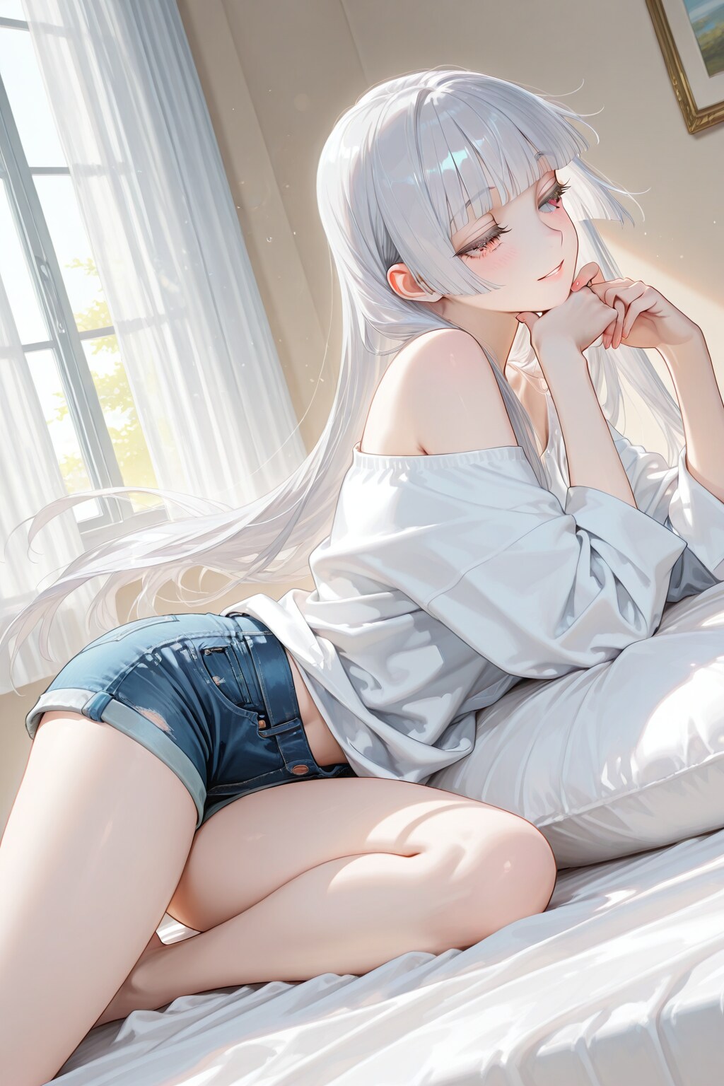 白、ホワイト、ボンジュール！ | の人気AIイラスト・グラビア