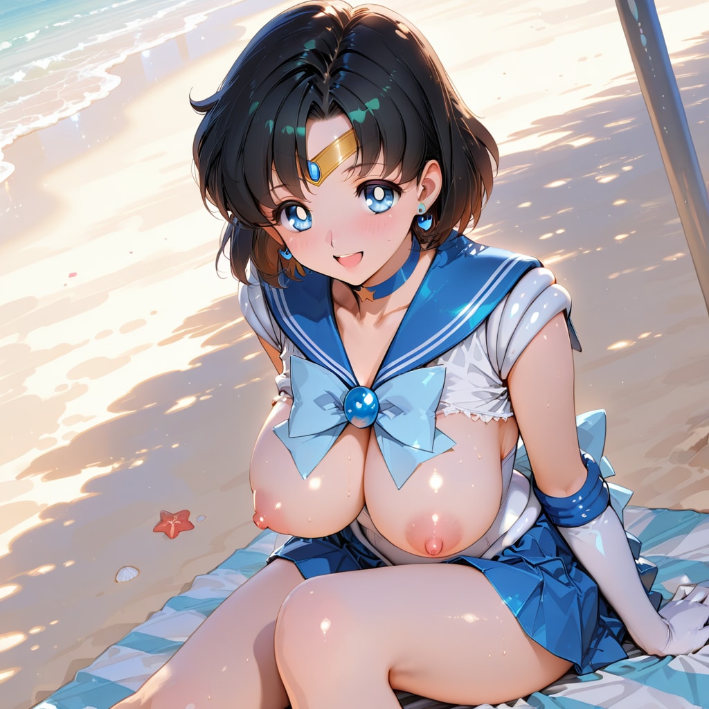 セーラーマーキュリーのおっぱい