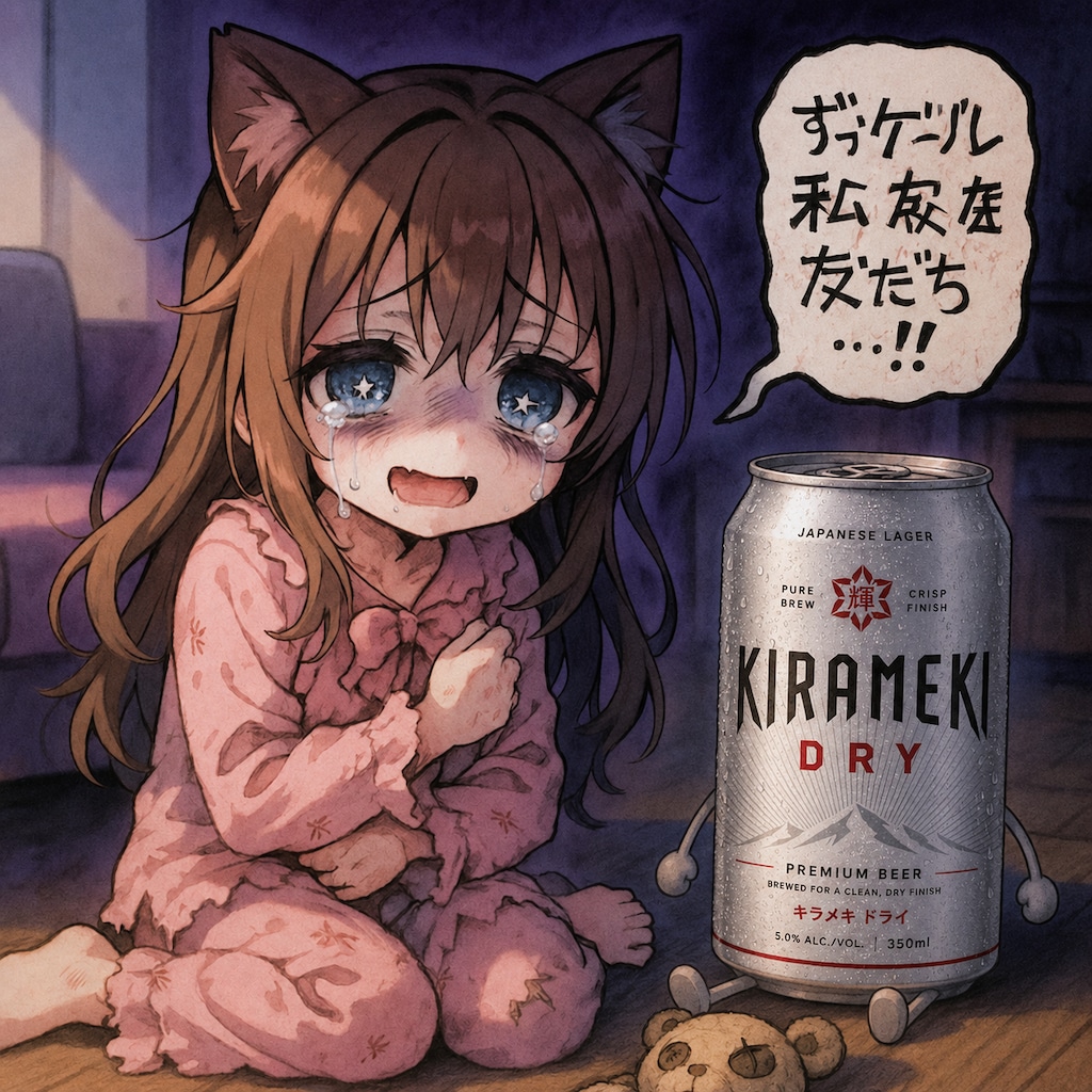闇が深い壊れちゃった小さな女の子