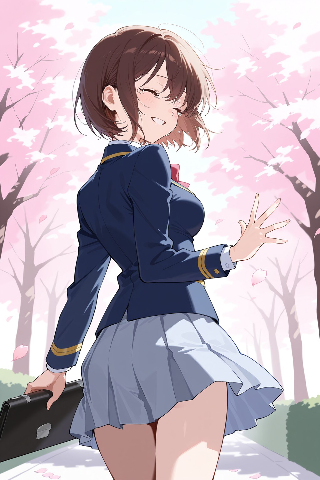 卒業おめでとっ！じゃあね！