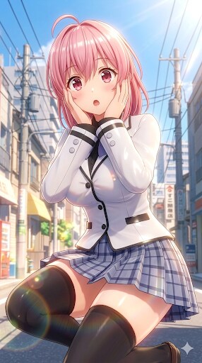 俺の友達が可愛すぎて困る　沢渡雪緒 | の人気AIイラスト・グラビア