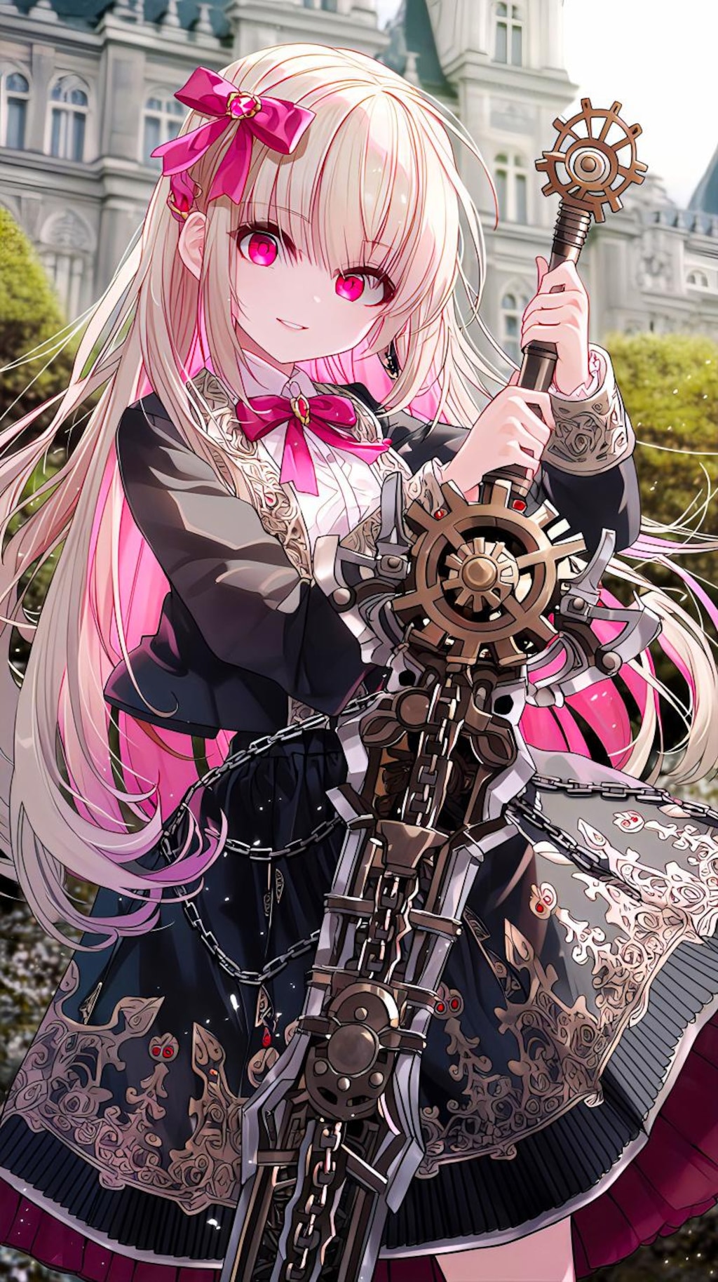 機械仕掛けの大剣と君