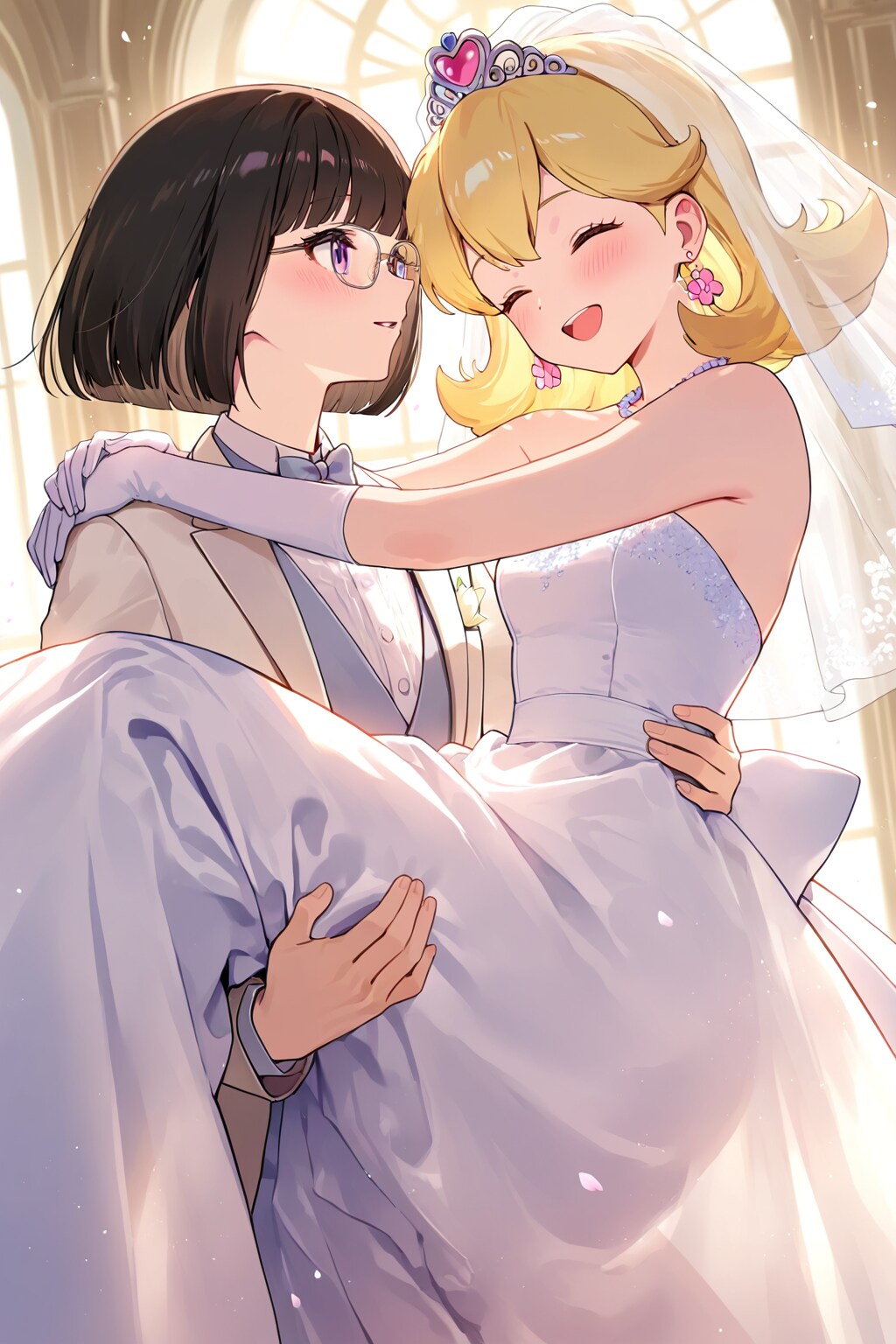 お姫様抱っこ