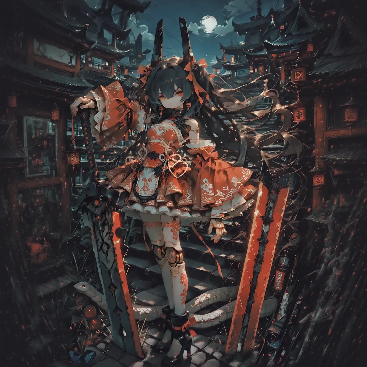 サイボーグ剣士 | の人気AIイラスト・グラビア